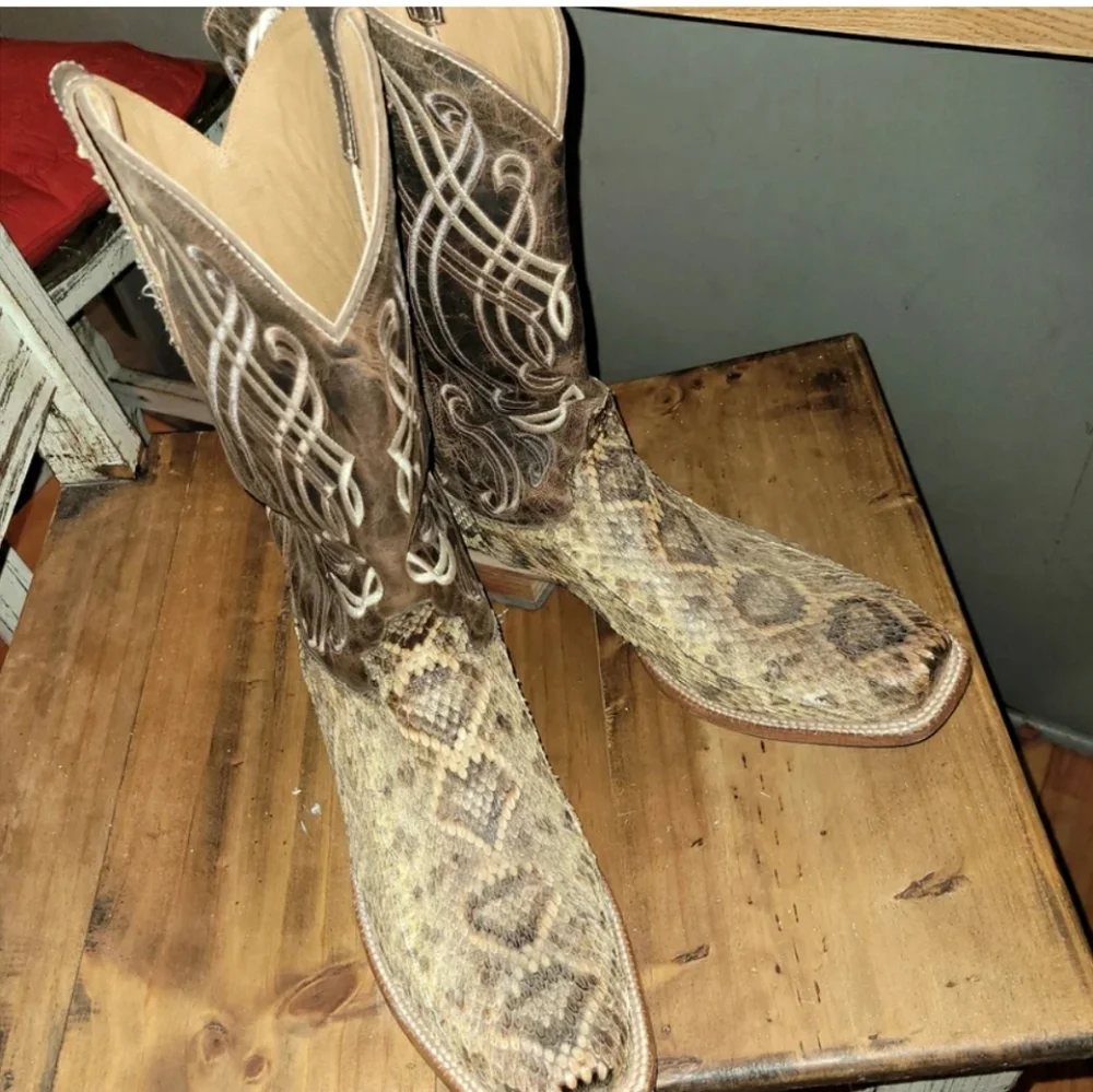 Gringo Traditions Snake Skin Boots - Picture 2 of 8